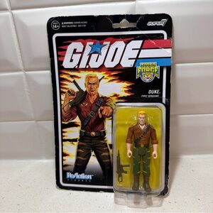 GI Joe Super 7 Tiger Force Duke 3.75" Figure by Hasbro First Sergeant 2023 new